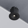 Миниатюра фото встраиваемый светодиодный светильник 12w 4000k elektrostandard binnie 15275/led черный | 220svet.ru