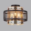 Миниатюра фото потолочный светильник lumion zarina 8007/3c черный | 220svet.ru