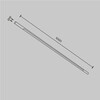 Миниатюра фото светильник для штанговой системы maytoni basis axity c100cl-l1000-24w3-6k-b | 220svet.ru