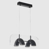 Миниатюра фото подвесной светильник crystal lux element sp24w led black | 220svet.ru