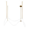 Миниатюра фото подвесной светильник loft it thread 10388p/c brass | 220svet.ru