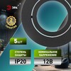 Миниатюра фото светильник встраиваемый алюминиевый эра kl86 bk set 5 под лампу mr16 gu5.3 черный набор 5 шт б0070927 | 220svet.ru