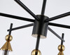 Миниатюра фото потолочная люстра на штанге ambrella light heigh light bs lh55257 | 220svet.ru