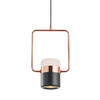 Миниатюра фото подвесной светильник 9926p/1 black/copper | 220svet.ru