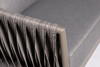 Миниатюра фото диван двухместный уличный garda decor 39ar-div-3691 ser | 220svet.ru