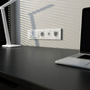 Миниатюра фото рамка из поликарбоната на 5 постов werkel hammer белый w0052401 | 220svet.ru