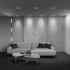 Миниатюра фото трековый низковольтный светильник maytoni basis exility x tr240-2-6w3k-b | 220svet.ru