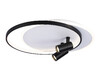 Миниатюра фото настенно-потолочный светодиодный светильник с пультом ду ambrella light comfort fl51392 | 220svet.ru