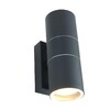 Миниатюра фото уличный настенный светильник arte lamp sonaglio a3302al-2gy | 220svet.ru
