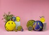 Миниатюра фото косметичка zig-zag smiley seletti 09366 | 220svet.ru