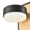 Миниатюра фото бра lumion leland 8264/1w черный/дерево | 220svet.ru