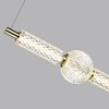 Миниатюра фото подвесной светодиодный светильник odeon light crystal 5008/28l | 220svet.ru