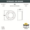 Миниатюра фото светильник для подсветки лестниц накладной fumagalli extraleti 100 round 2s1.000.000.ayg1l | 220svet.ru
