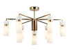 Миниатюра фото потолочная люстра на штанге ambrella light heigh light cl lh56128 | 220svet.ru