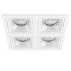 Миниатюра фото d54606060606 светильник lightstar domino quadro мr16 | 220svet.ru