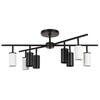 Миниатюра фото потолочная люстра lightstar rullo (571728+214437-4+214436-4) lr728364374 | 220svet.ru