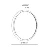 Миниатюра фото настенно-потолочный светодиодный светильник sonex mitra alfa white 7659/24l | 220svet.ru