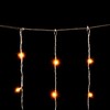 Миниатюра фото гирлянда занавес облегченный 2 x 2 м желтый 220в, 400 led, провод прозрачный пвх, ip54 ltc pcl400not-10-2y | 220svet.ru