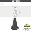 Миниатюра фото ландшафтный фонарь  fumagalli lot/noemi e35.113.000.wyh27 | 220svet.ru
