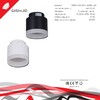 Миниатюра фото потолочный светильник reluce 53004-9.5-001il gx53+led3w bk | 220svet.ru