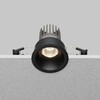 Миниатюра фото встраиваемый светильник maytoni dip dl123-10w-4k-b | 220svet.ru