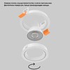 Миниатюра фото встраиваемый светильник crystal lux clt 001c1 wh v2 | 220svet.ru