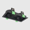Миниатюра фото встраиваемый светильник crystal lux clt 069c2 bl | 220svet.ru