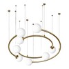 Миниатюра фото подвесной светильник loft it infinite 10155/800 gold | 220svet.ru