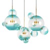 Миниатюра фото подвесной светильник loft it bolle 2027-s3 blue | 220svet.ru