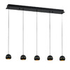 Миниатюра фото подвесной светильник md21001034-5b black/gold delight collection | 220svet.ru
