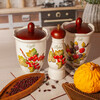 Миниатюра фото ёмкость для кофе с крышкой frutti di bosco 19 см nuova cer | 220svet.ru