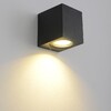 Миниатюра фото уличный настенный светильник crystal lux clt 528w1 bl | 220svet.ru