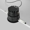Миниатюра фото встраиваемый светодиодный светильник maytoni wise dl057-10w3k-b | 220svet.ru