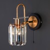Миниатюра фото бра eurosvet 70090/1 черный | 220svet.ru