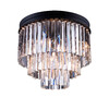 Миниатюра фото потолочный светильник delight collection odeon 6/p black/frost | 220svet.ru