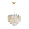 Миниатюра фото подвесная люстра odeon light lace 5052/15 золотой | 220svet.ru