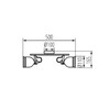 Миниатюра фото спот kanlux derato el-2i b-sr 35642 | 220svet.ru