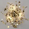 Миниатюра фото бра crystal lux garden ap-pl3 d400 gold | 220svet.ru