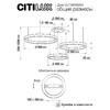 Миниатюра фото подвесная светодиодная люстра с пультом ду citilux дуэт смарт cl719a700 rgb | 220svet.ru