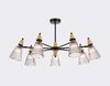 Миниатюра фото потолочная люстра на штанге ambrella light heigh light sm lh58116 | 220svet.ru