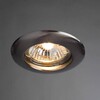 Миниатюра фото встраиваемый светильник arte lamp praktisch a1203pl-1ss | 220svet.ru