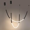 Миниатюра фото потолочный светильник odeon light monella 7149/24cl черный | 220svet.ru