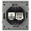 Миниатюра фото розетка эра arktik 16-3110-03 комбинированная rj45+tv алюминий б0070496 | 220svet.ru