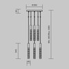 Миниатюра фото подвесной светильник maytoni selemo mod328pl-l18ch3k | 220svet.ru
