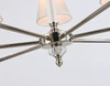 Миниатюра фото потолочная люстра с хрусталем ambrella light heigh light wh  lh71003 | 220svet.ru