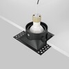 Миниатюра фото встраиваемый светильник maytoni technical dot dl042-01-sq-b | 220svet.ru