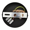Миниатюра фото подвесной светильник lumion boho 8366/1a черный/серый | 220svet.ru