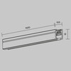 Миниатюра фото шинопровод магнитный накладной/подвесной maytoni busbar trunkings levity trx184-111b-1 | 220svet.ru