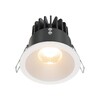 Миниатюра фото встраиваемый светодиодный светильник maytoni zoom dl034-01-12w2.7k-w | 220svet.ru