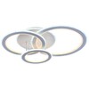 Миниатюра фото потолочная светодиодная люстра profit light 8005/3 wht | 220svet.ru